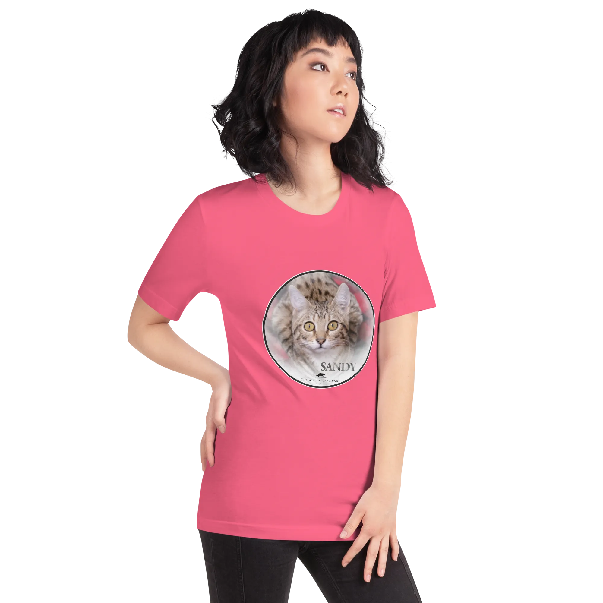 Highlander Lynx Hybrid Sandy Unisex t-shirt