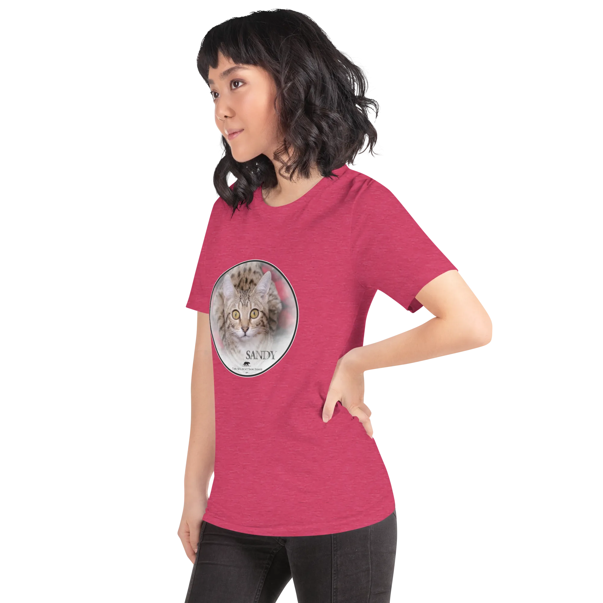 Highlander Lynx Hybrid Sandy Unisex t-shirt