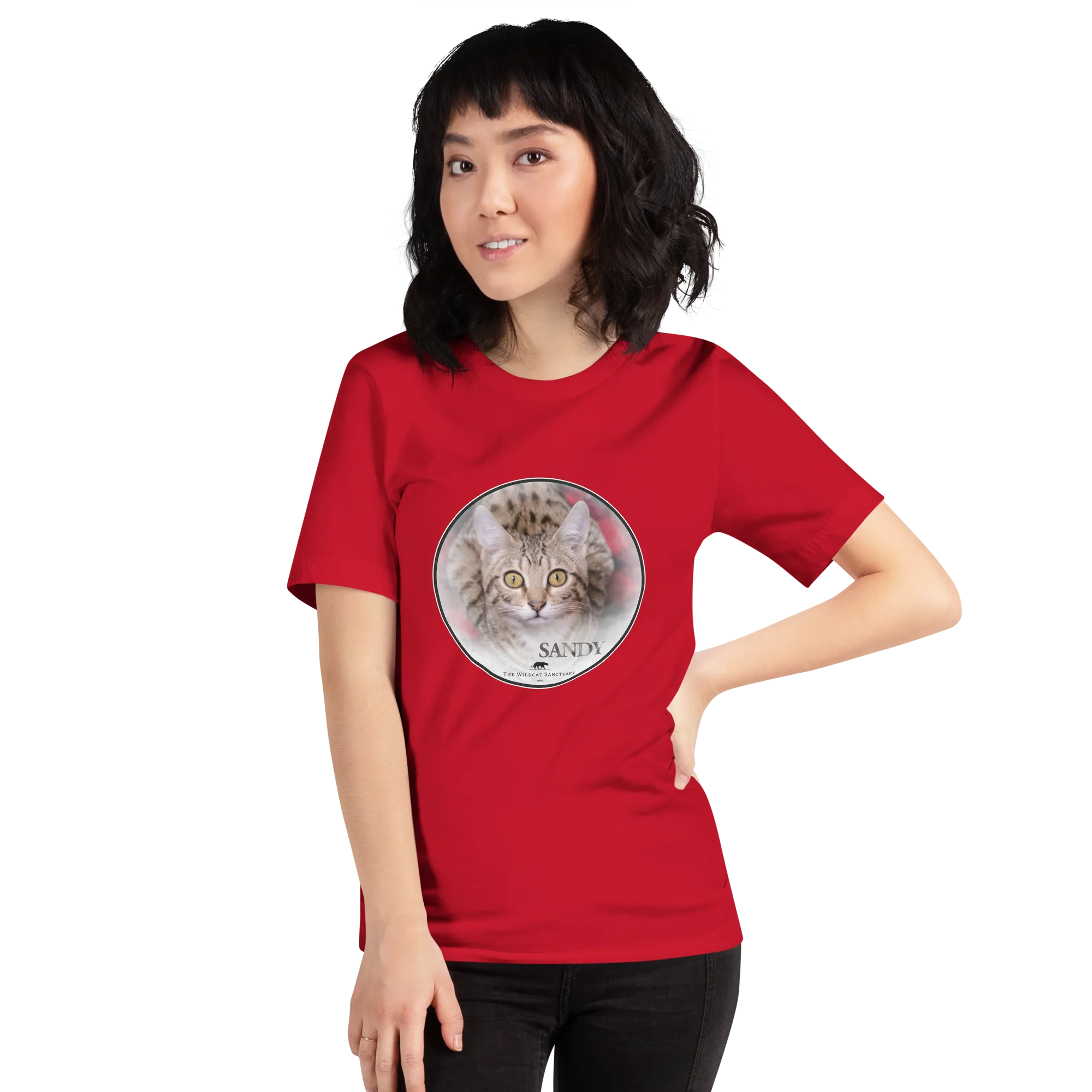 Highlander Lynx Hybrid Sandy Unisex t-shirt