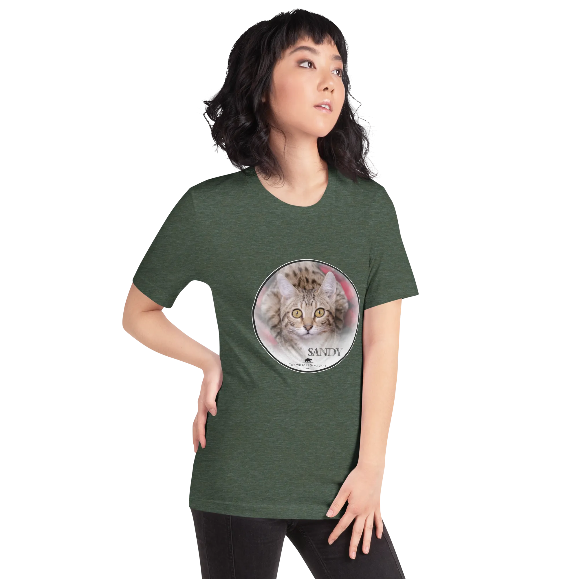 Highlander Lynx Hybrid Sandy Unisex t-shirt