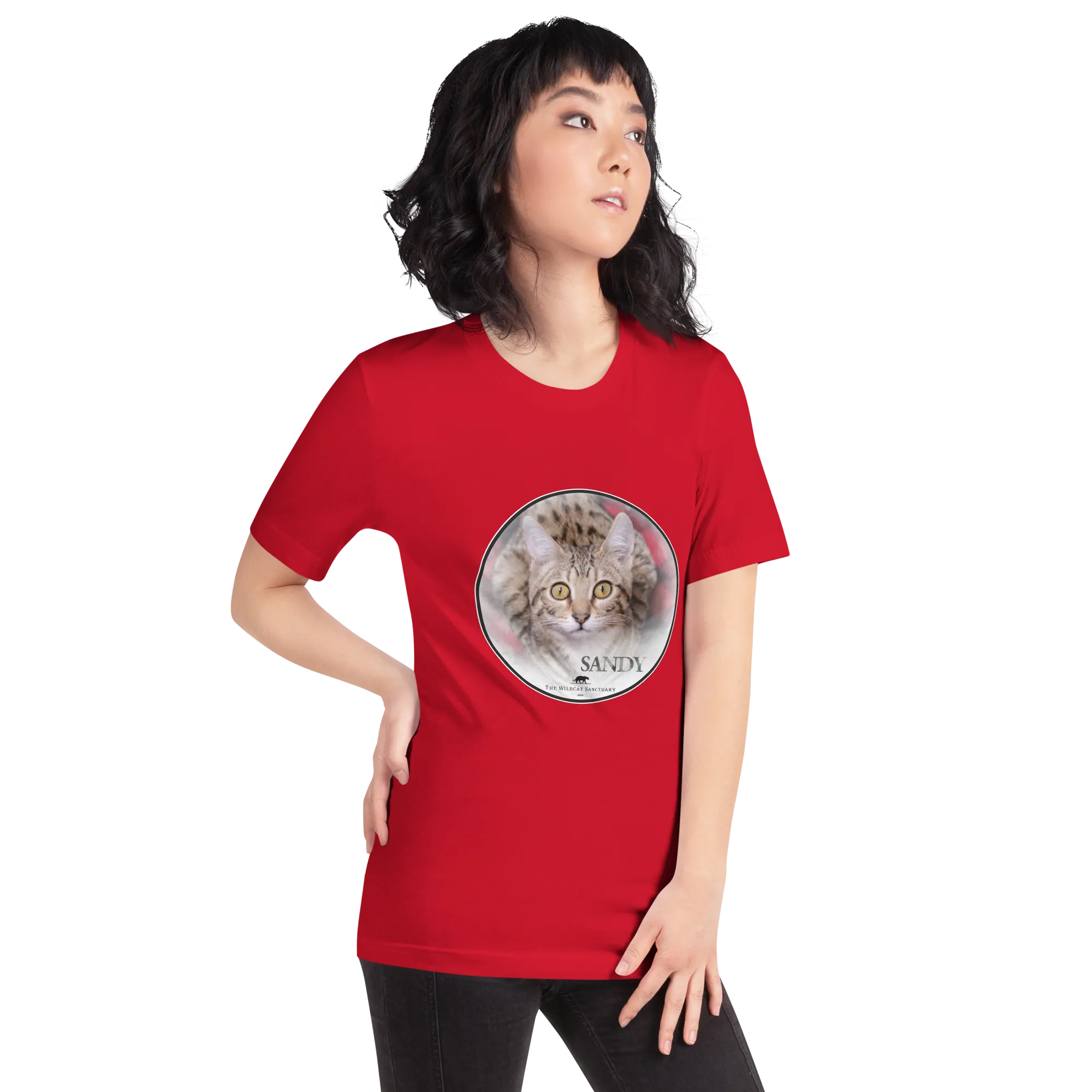 Highlander Lynx Hybrid Sandy Unisex t-shirt