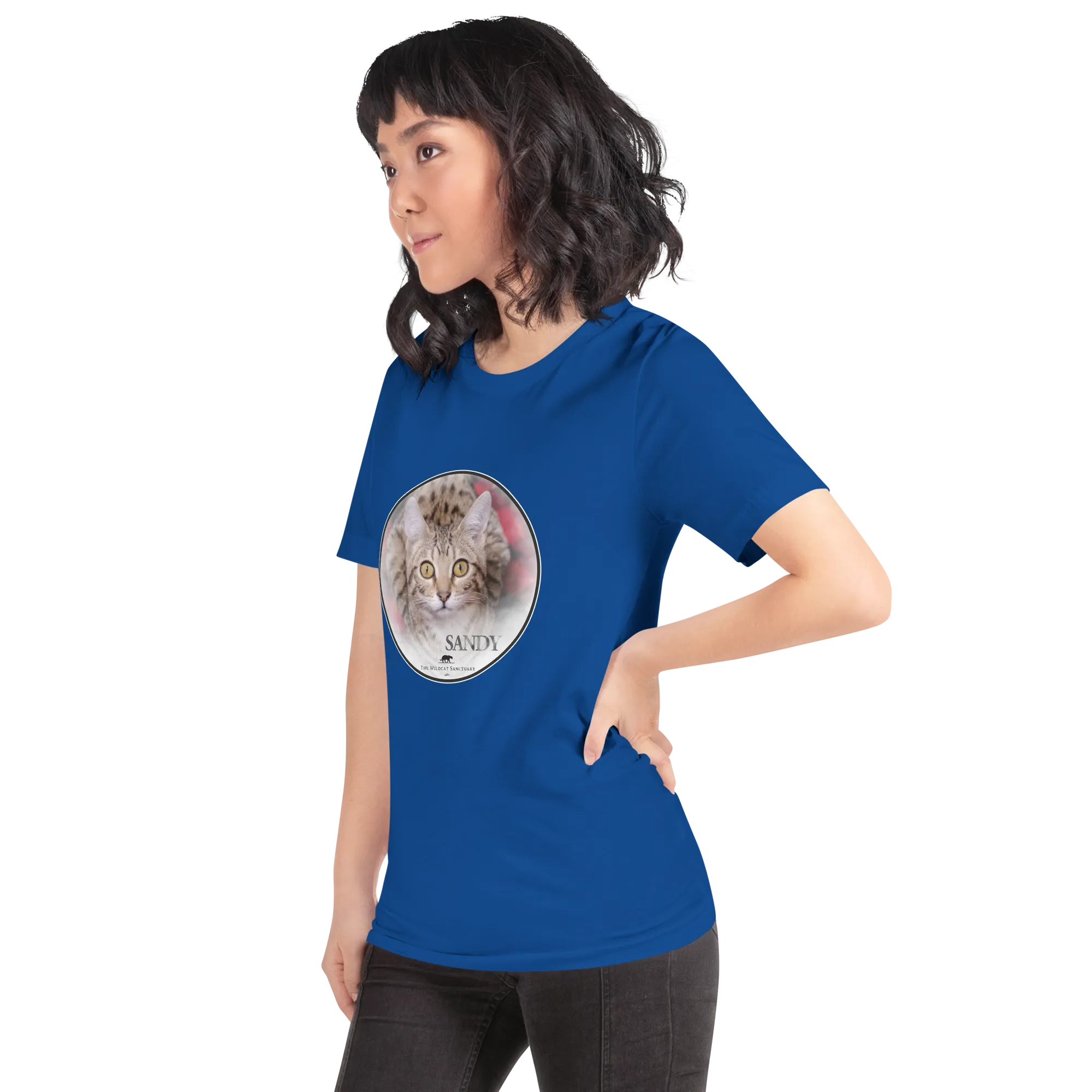 Highlander Lynx Hybrid Sandy Unisex t-shirt