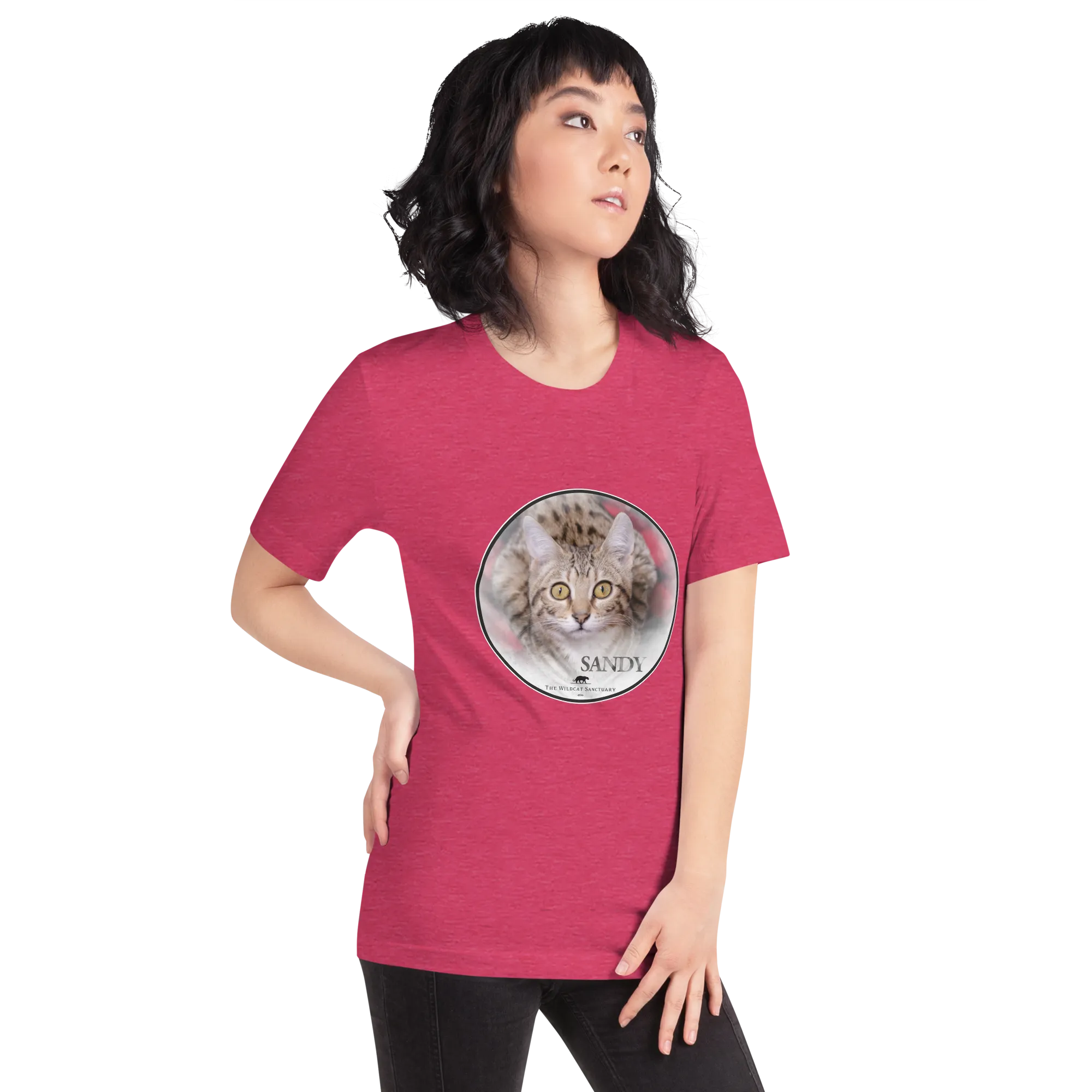 Highlander Lynx Hybrid Sandy Unisex t-shirt
