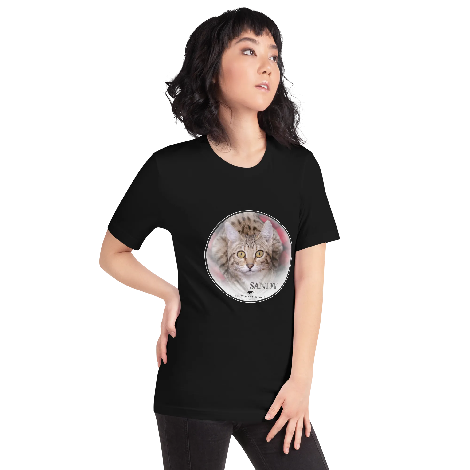 Highlander Lynx Hybrid Sandy Unisex t-shirt