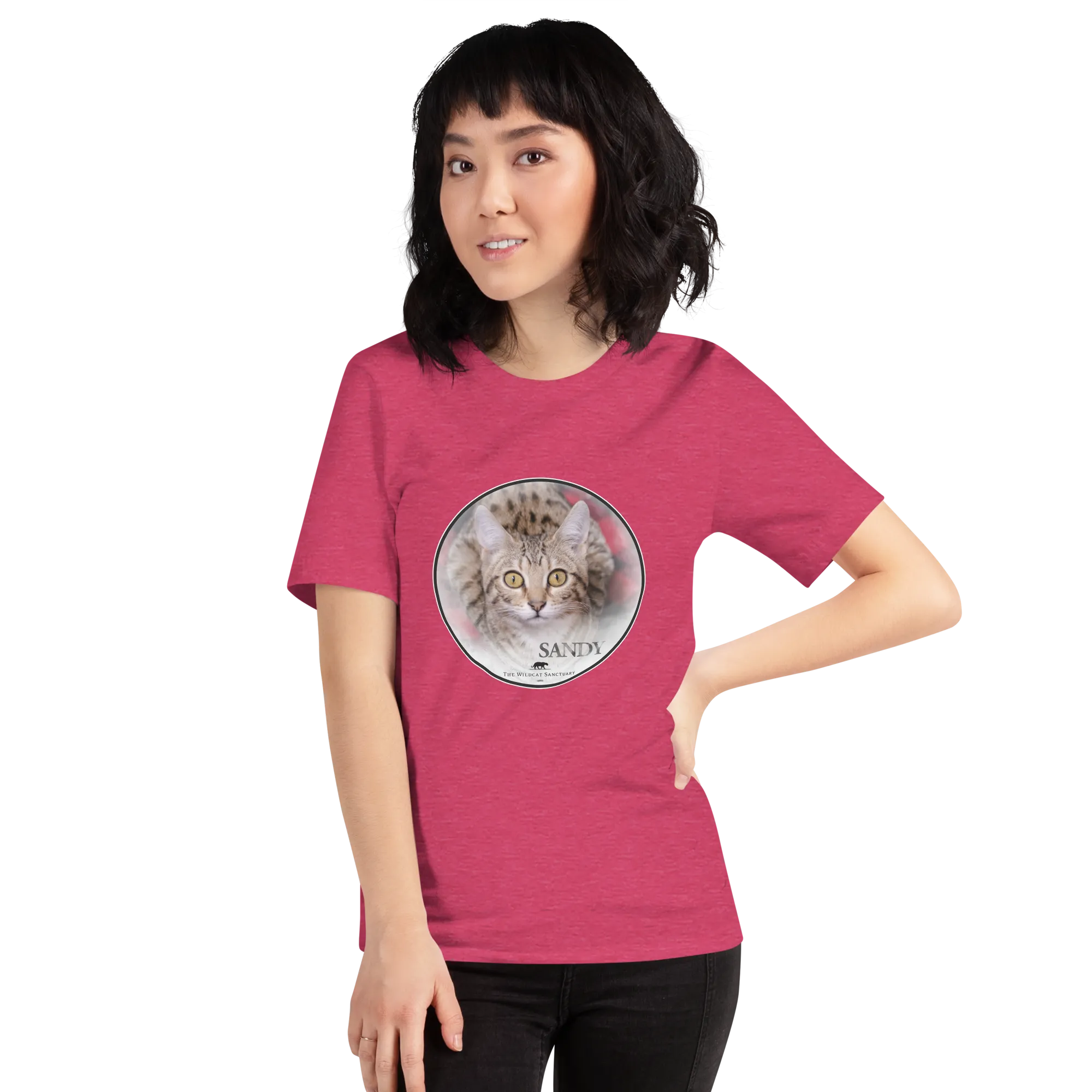 Highlander Lynx Hybrid Sandy Unisex t-shirt