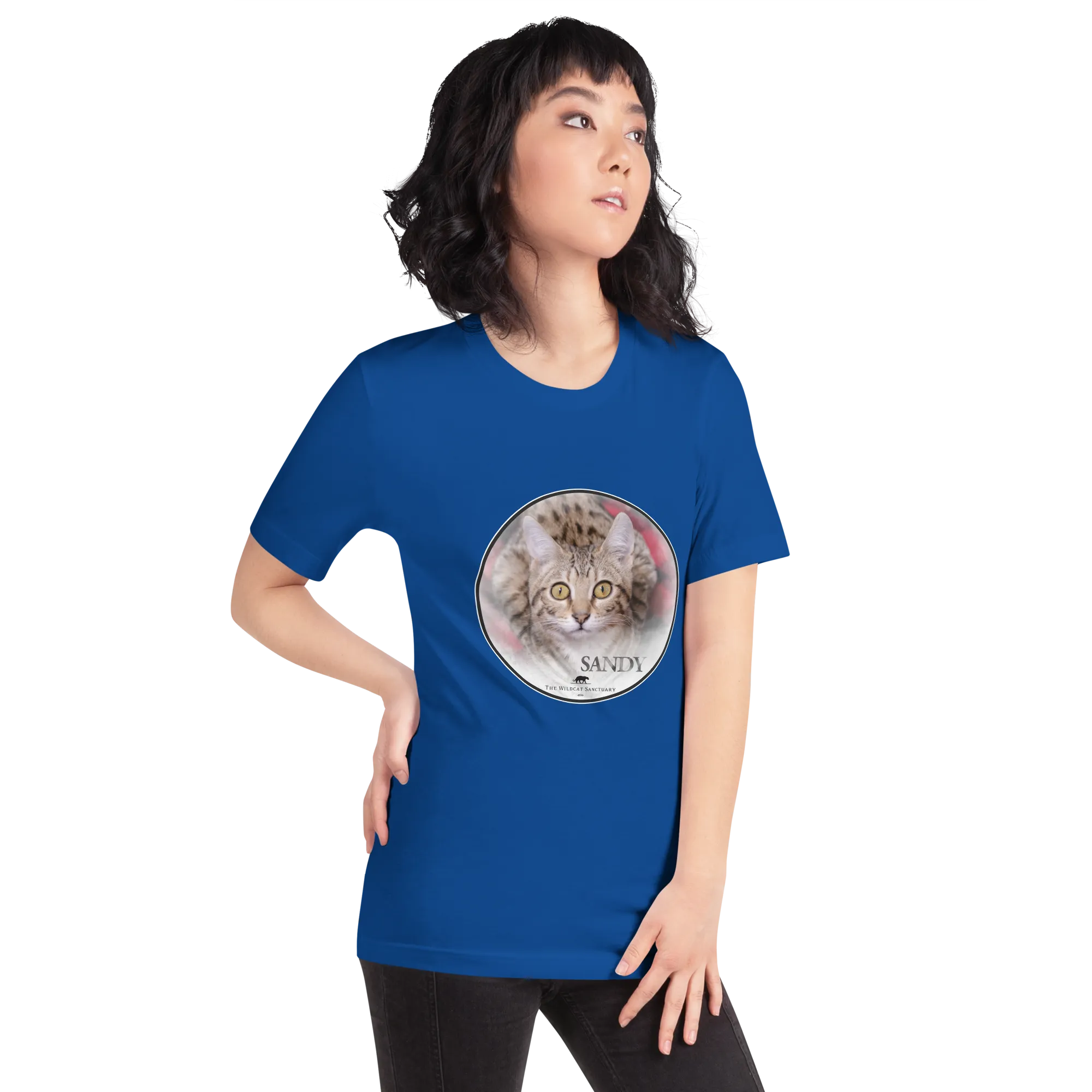 Highlander Lynx Hybrid Sandy Unisex t-shirt