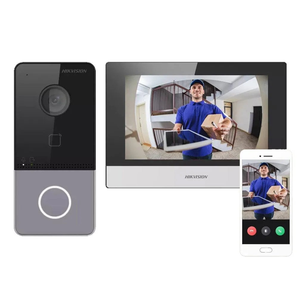 Hikvision IP Video Intercom Kit - DS-KIS603-P(C)