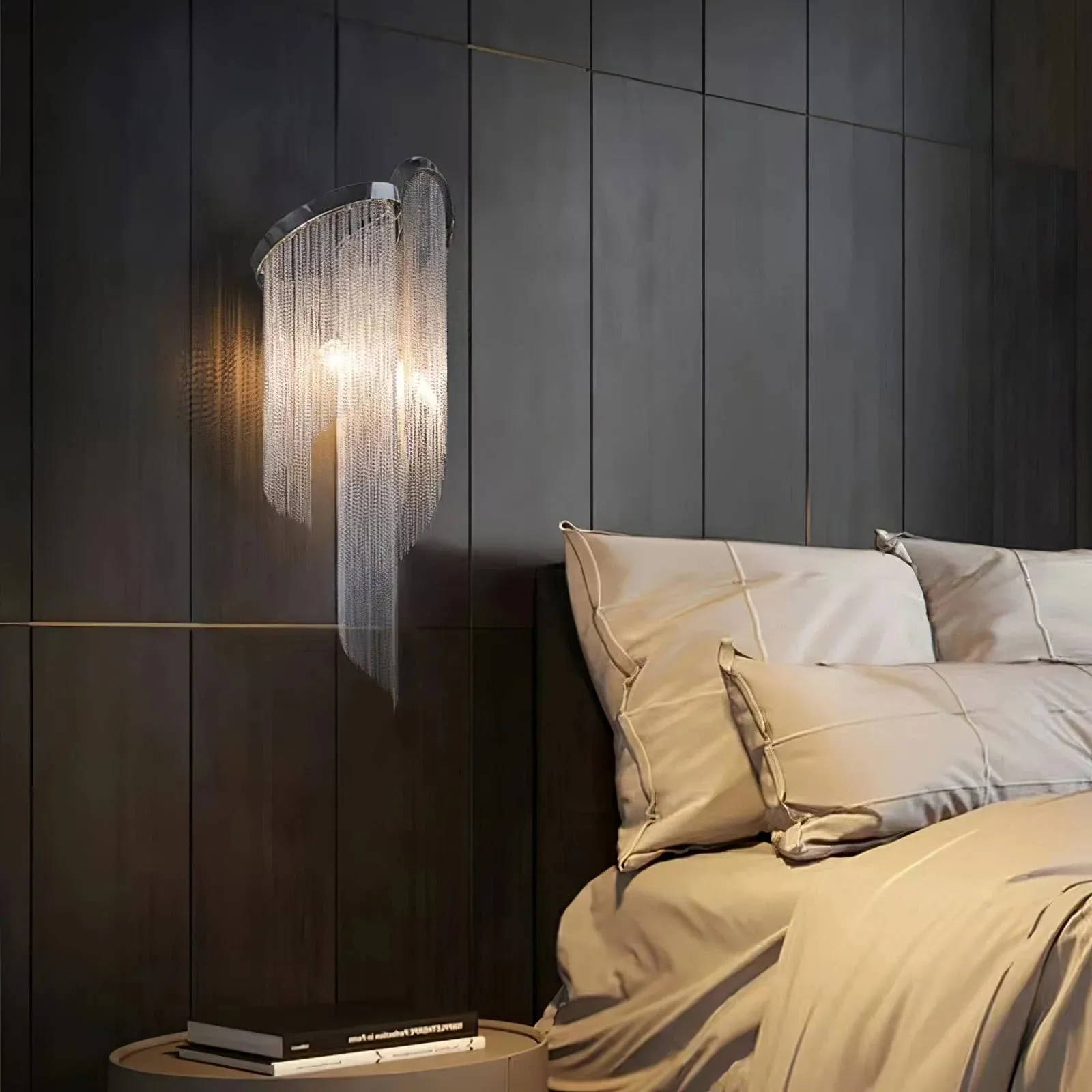 HN Chain Fringe Wall Lamp