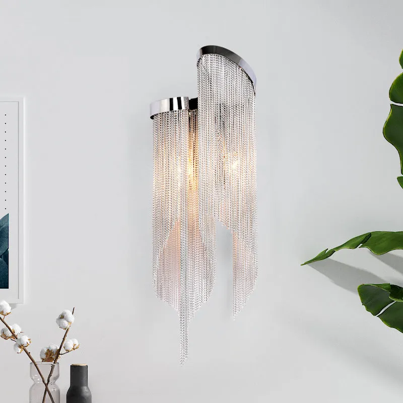 HN Chain Fringe Wall Lamp