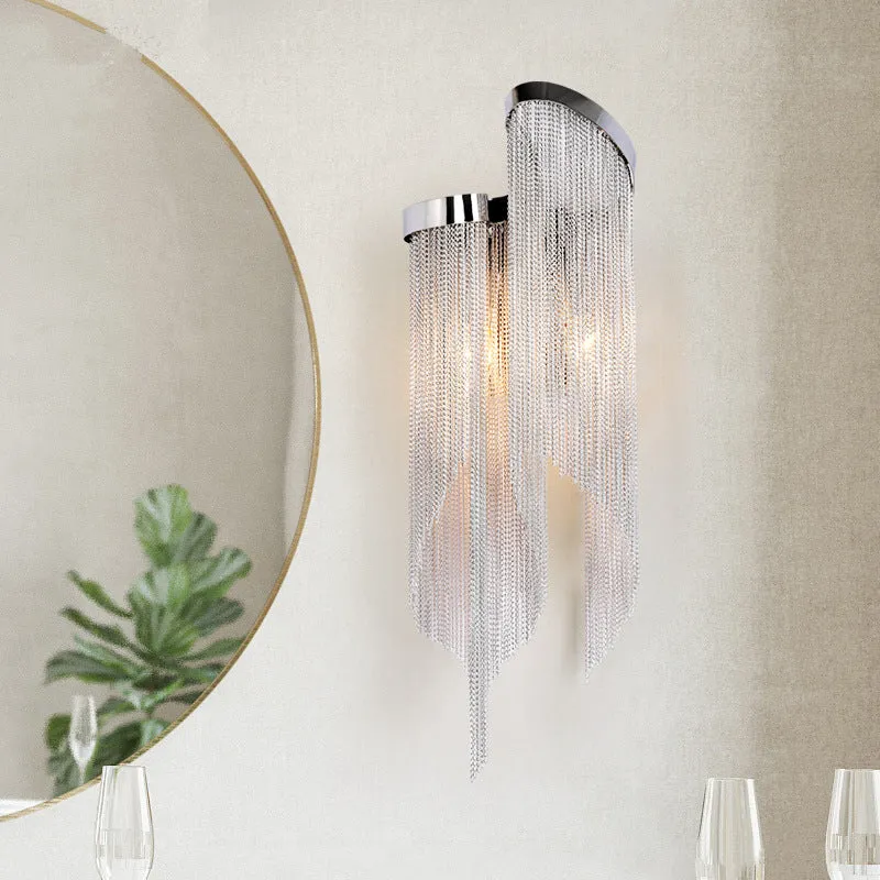 HN Chain Fringe Wall Lamp