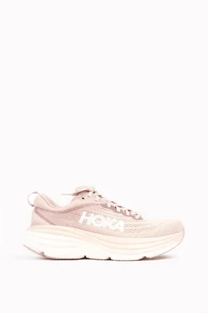 HOKA BONDI 8 W PALE MAUVE PEACH WHIP