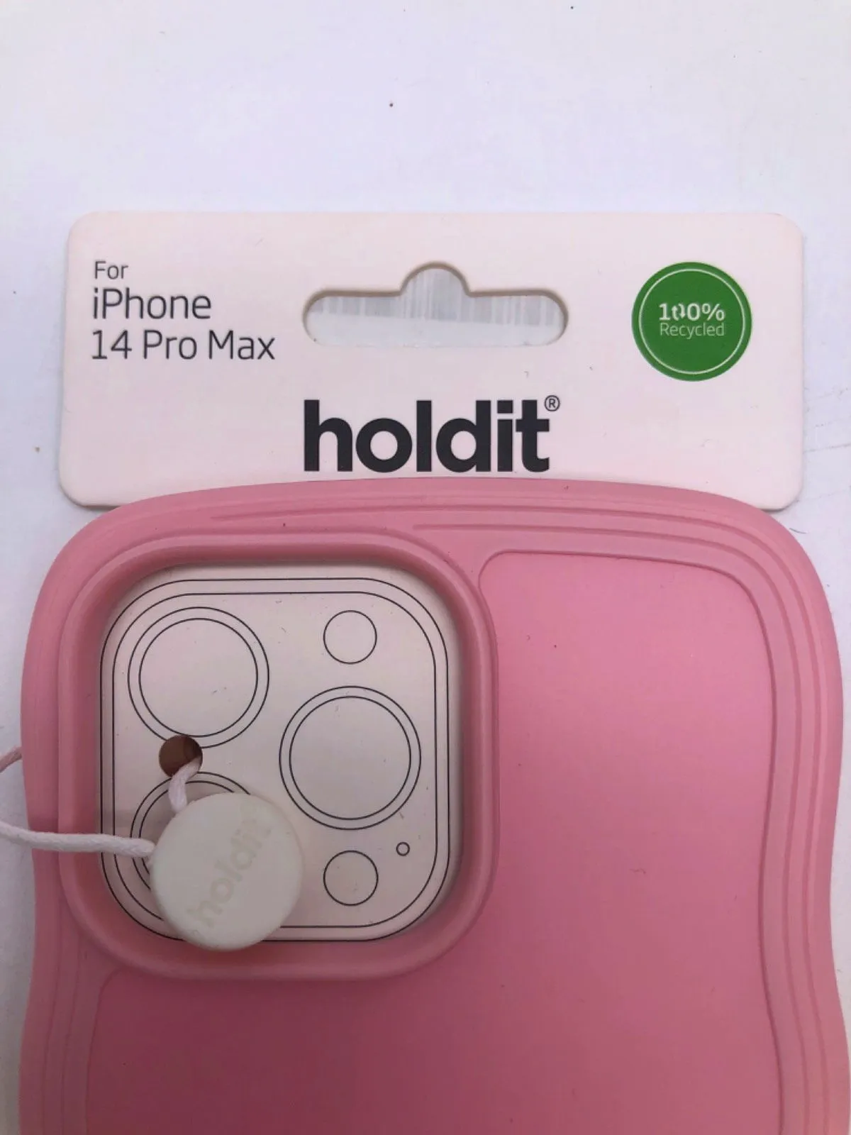 holdit Pink Wavy Case for iPhone 14 Pro Max