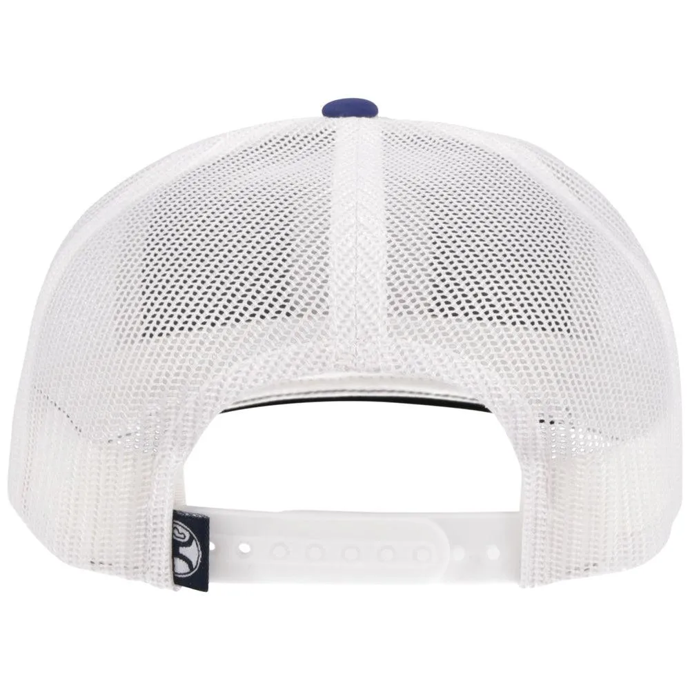 Hooey "Cheyenne" Navy & White Snapback Hat - 2144T-NVWH