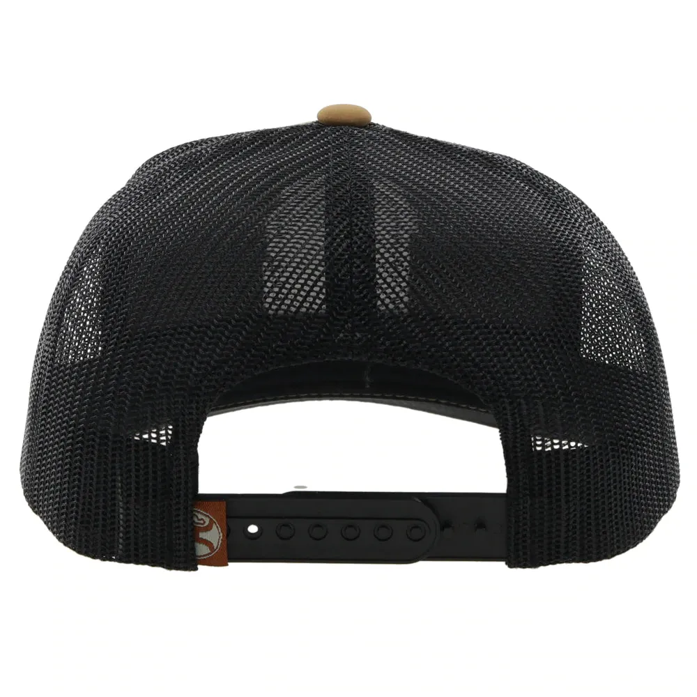 Hooey "Cheyenne" Tan & Black Snapback Hat - 2244T-TNBK