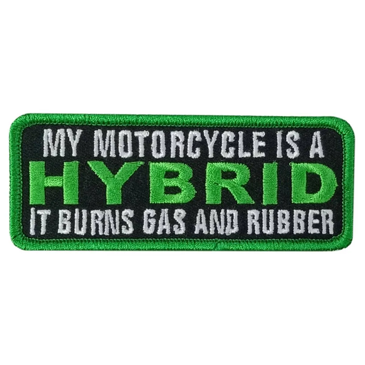 Hot Leathers Hybrid 4" X 1.5" Embroidered Patch PPW1179
