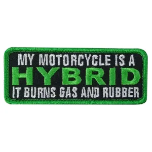 Hot Leathers Hybrid 4" X 1.5" Embroidered Patch PPW1179