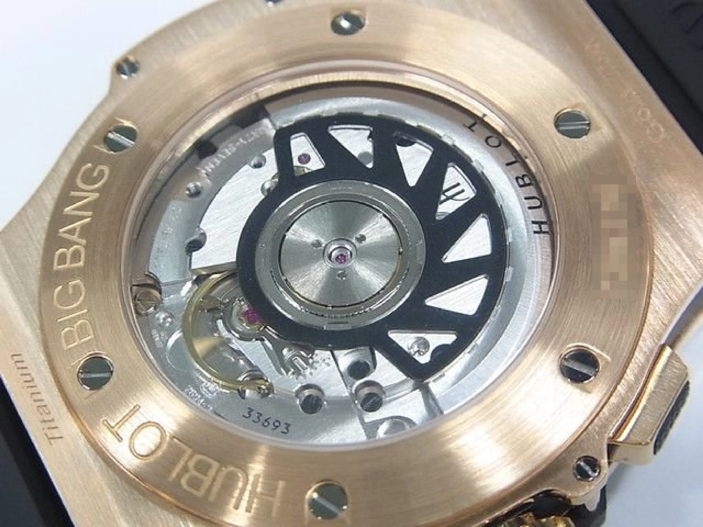 HUBLOT Big bang gold ceramic 18K red gold 41 MM Mens 182429608