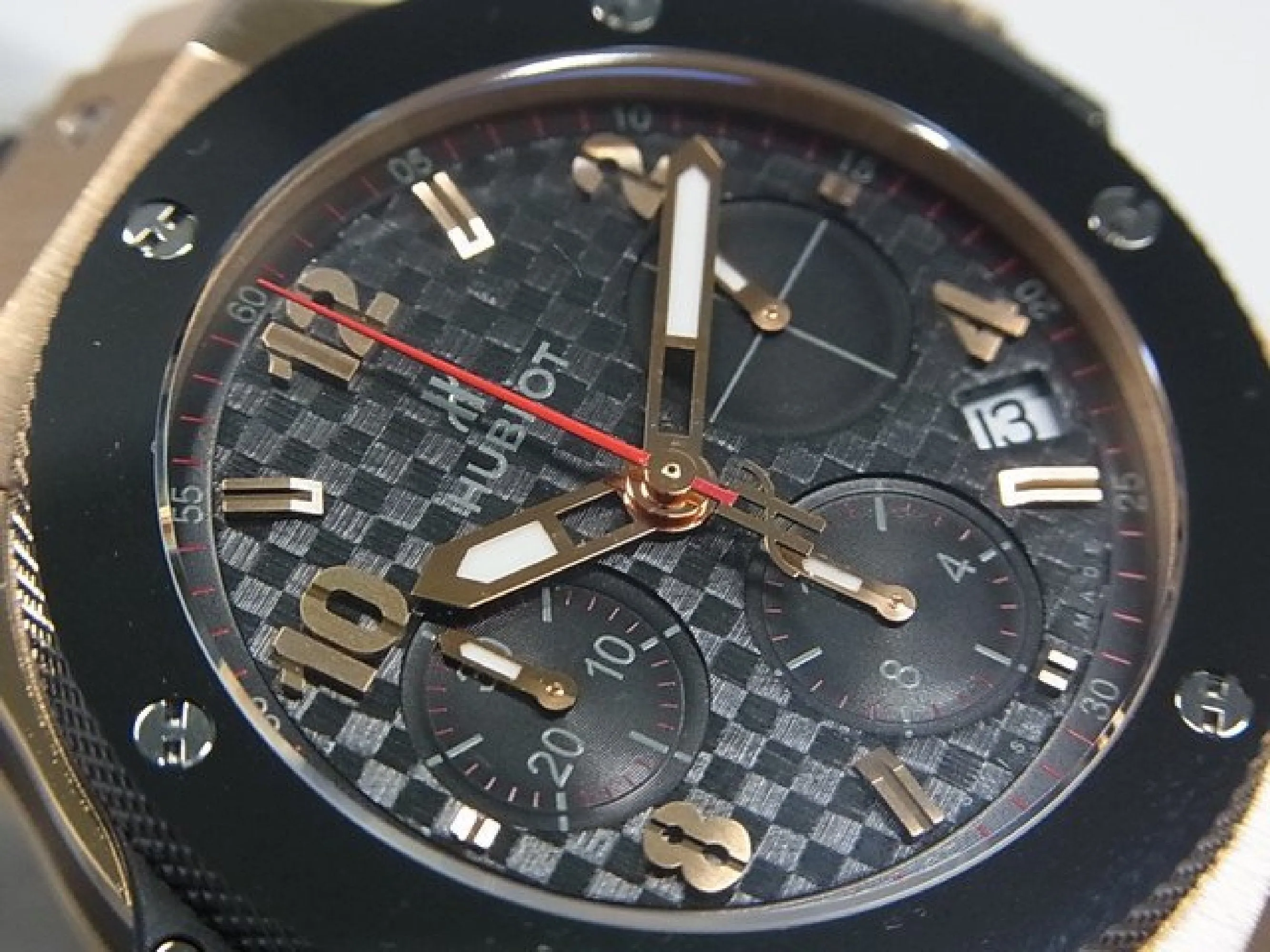 HUBLOT Big bang gold ceramic 18K red gold 41 MM Mens 182429608