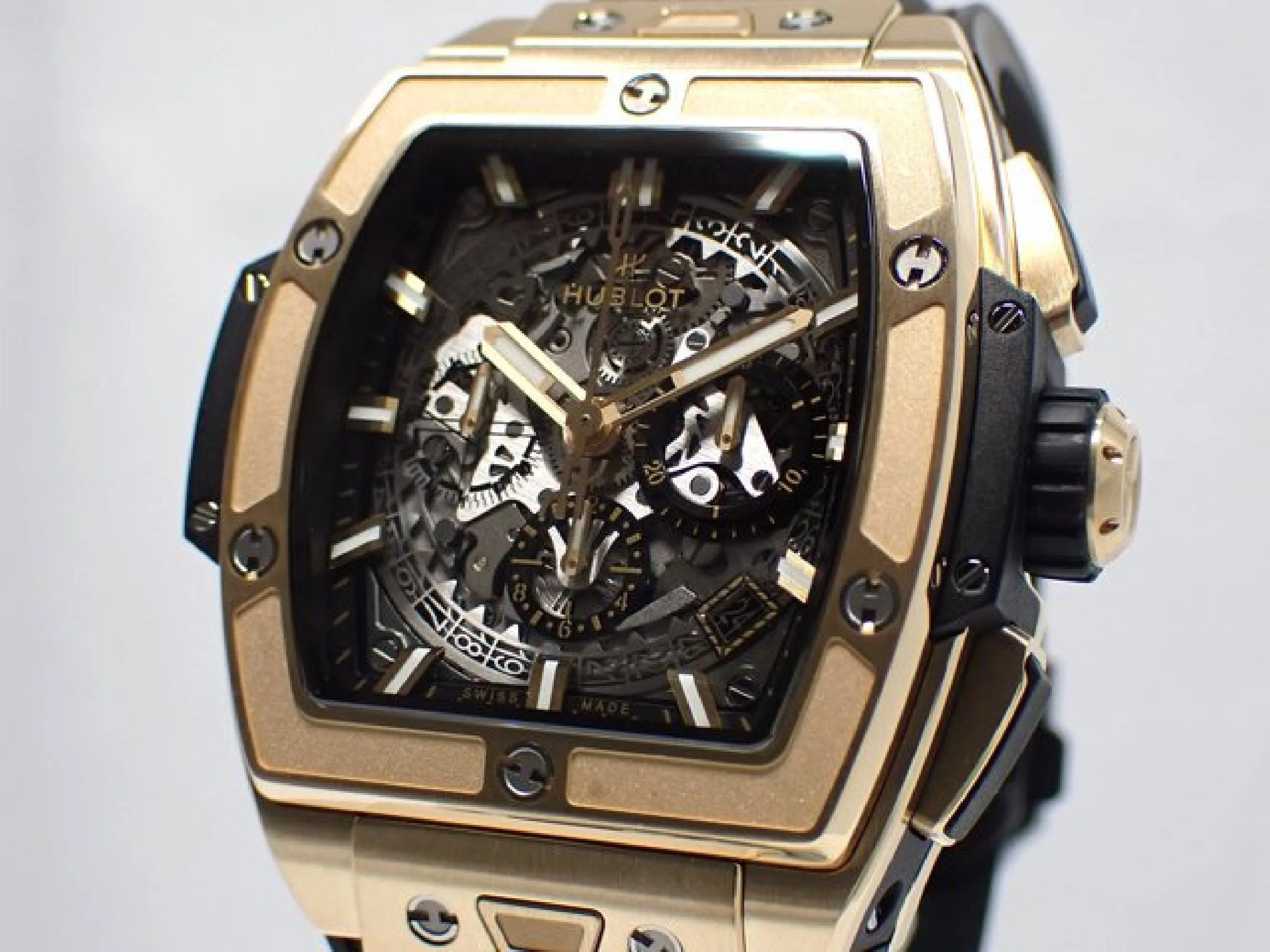 HUBLOT Spirit of Big bang yellow gold 642.VX.0130.RX Genuine goods Mens 184222607