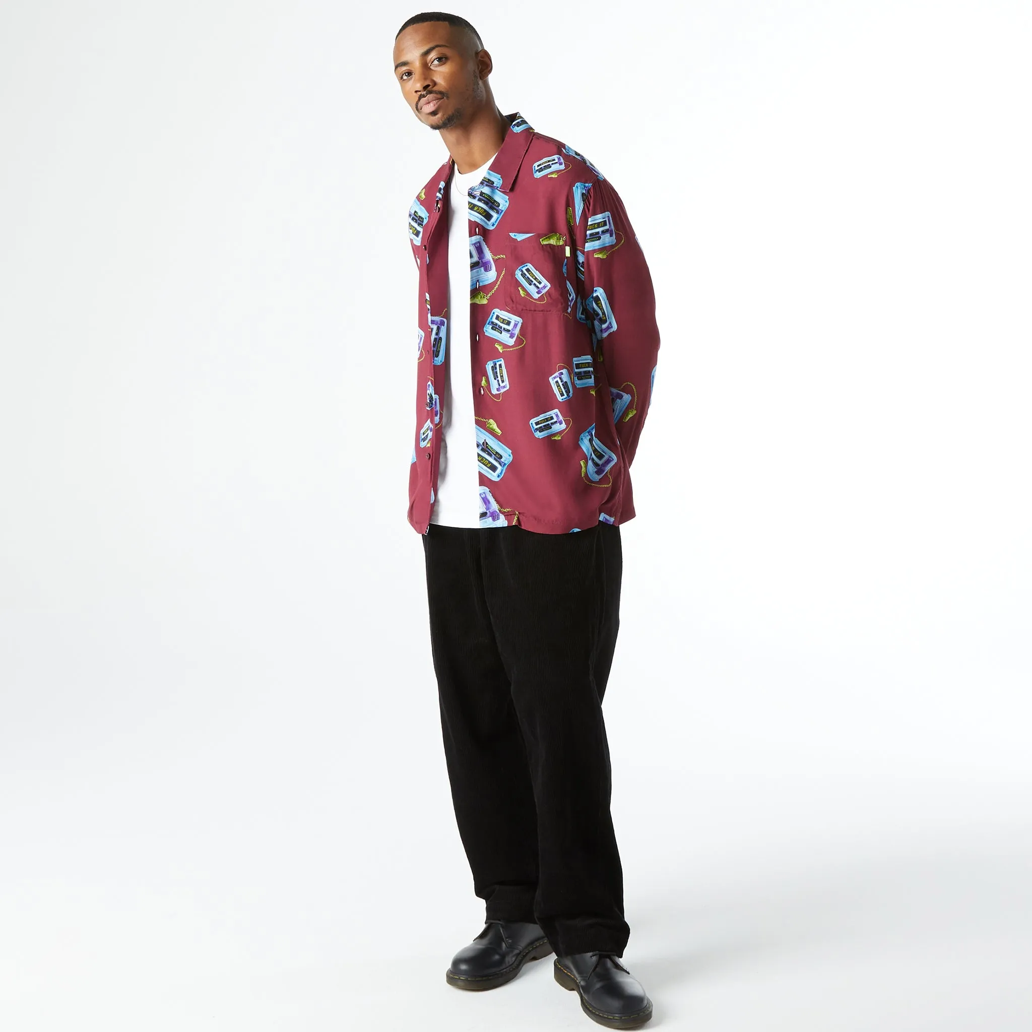 Huforola L/S Rayon Shirt