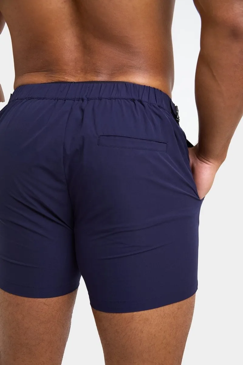 Hybrid Swim Shorts in Navy