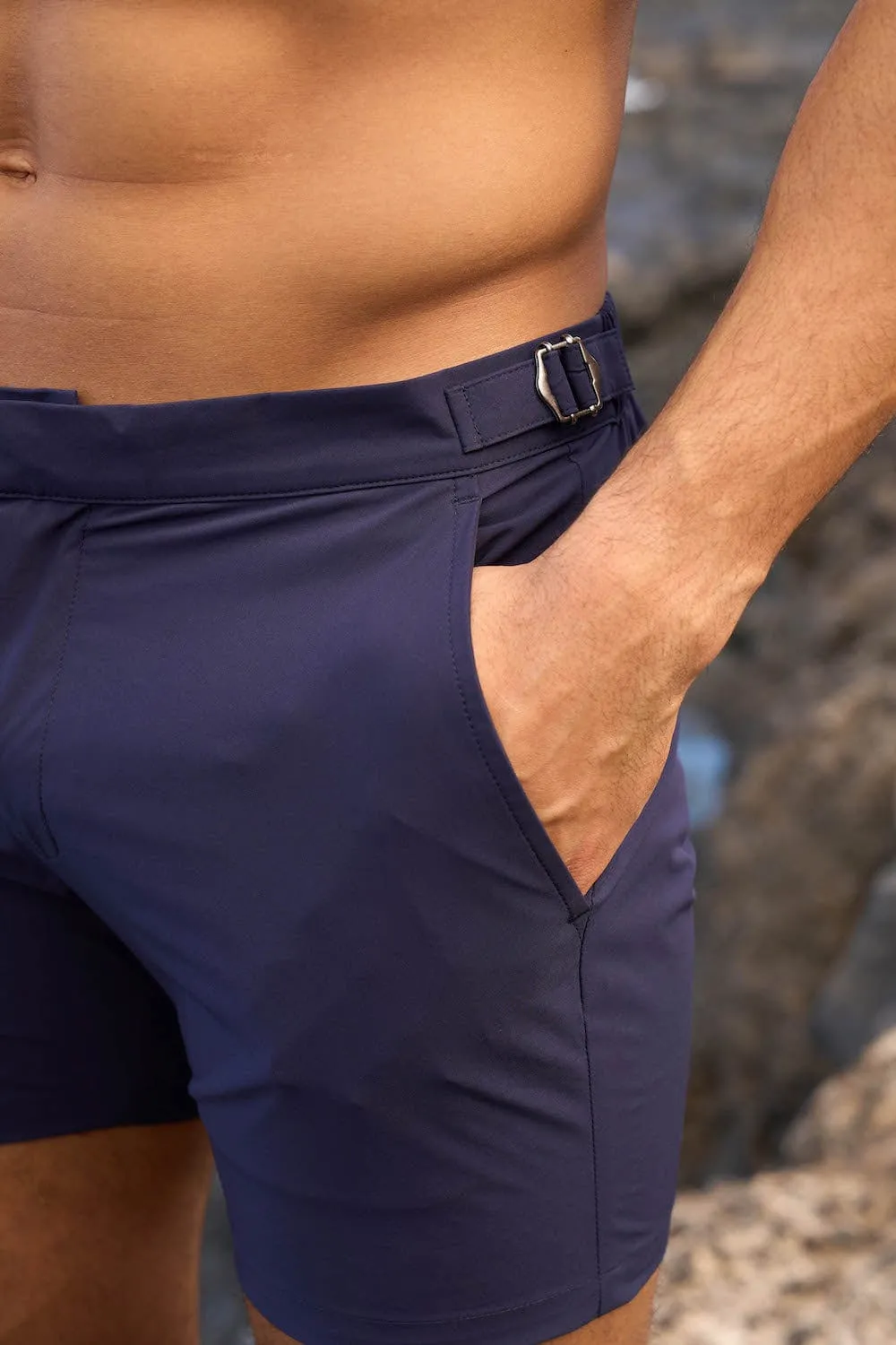 Hybrid Swim Shorts in Navy