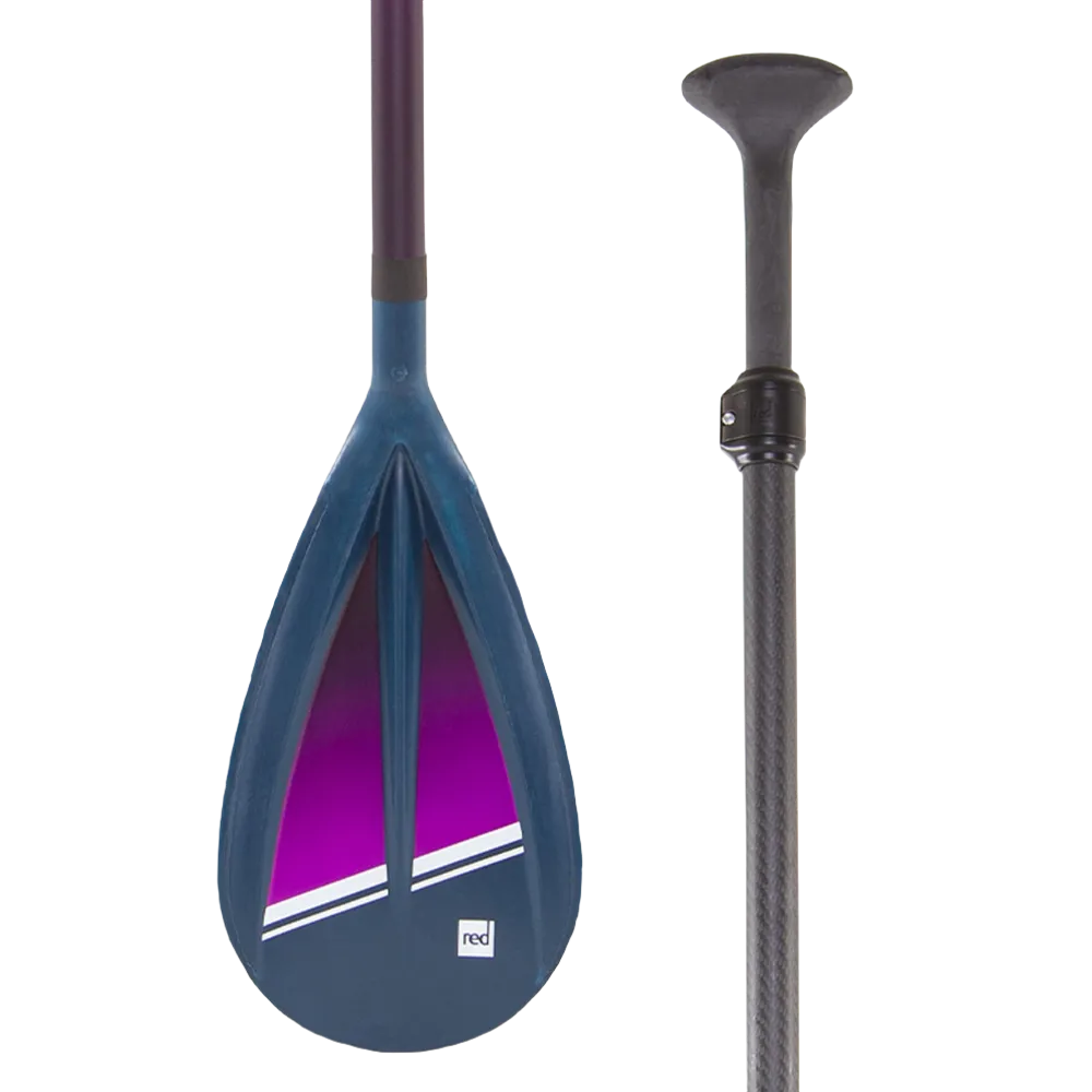 Hybrid Tough Purple Adjustable SUP Paddle