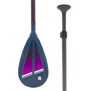 Hybrid Tough Purple Adjustable SUP Paddle