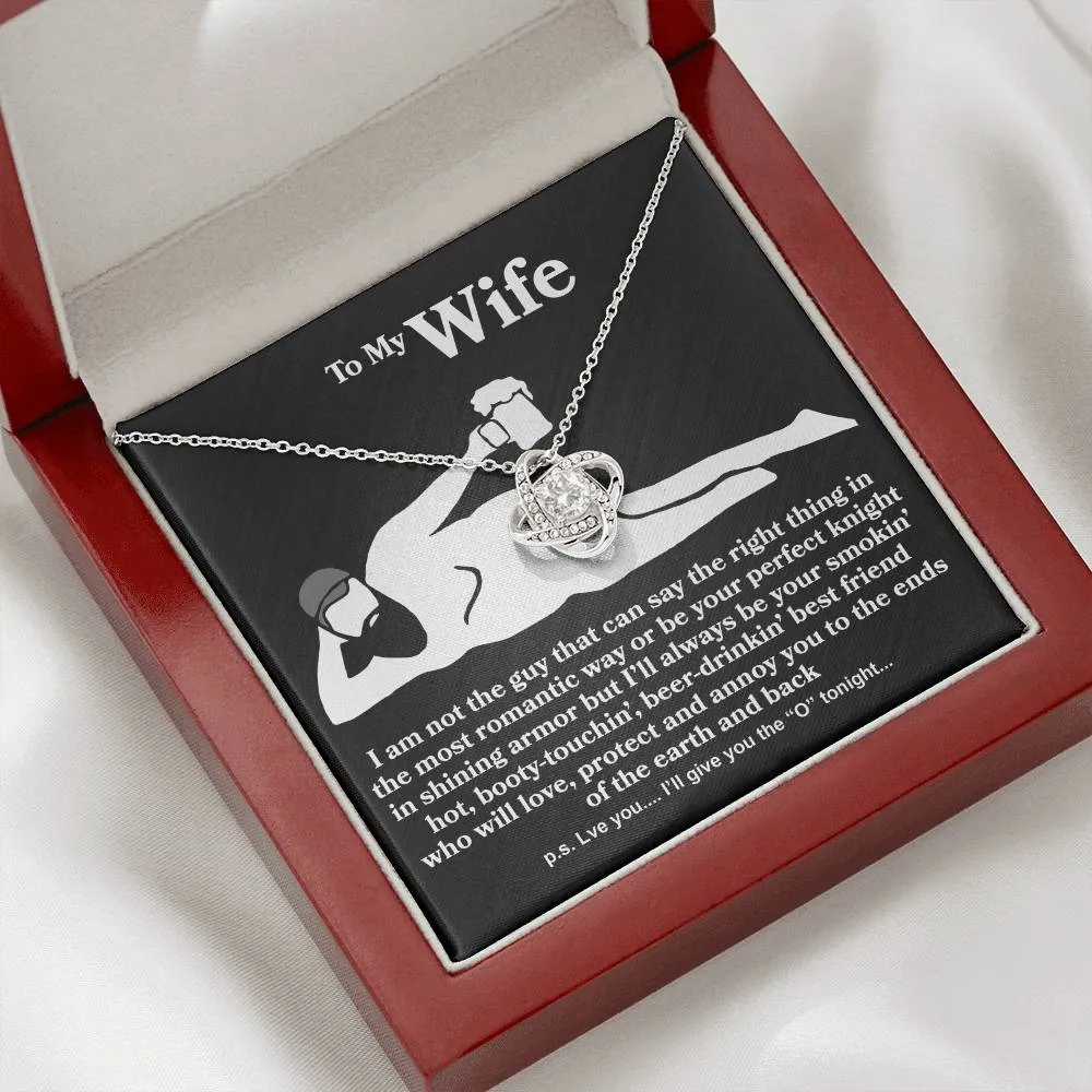 I Am Not The Guy - Love Knot Necklace