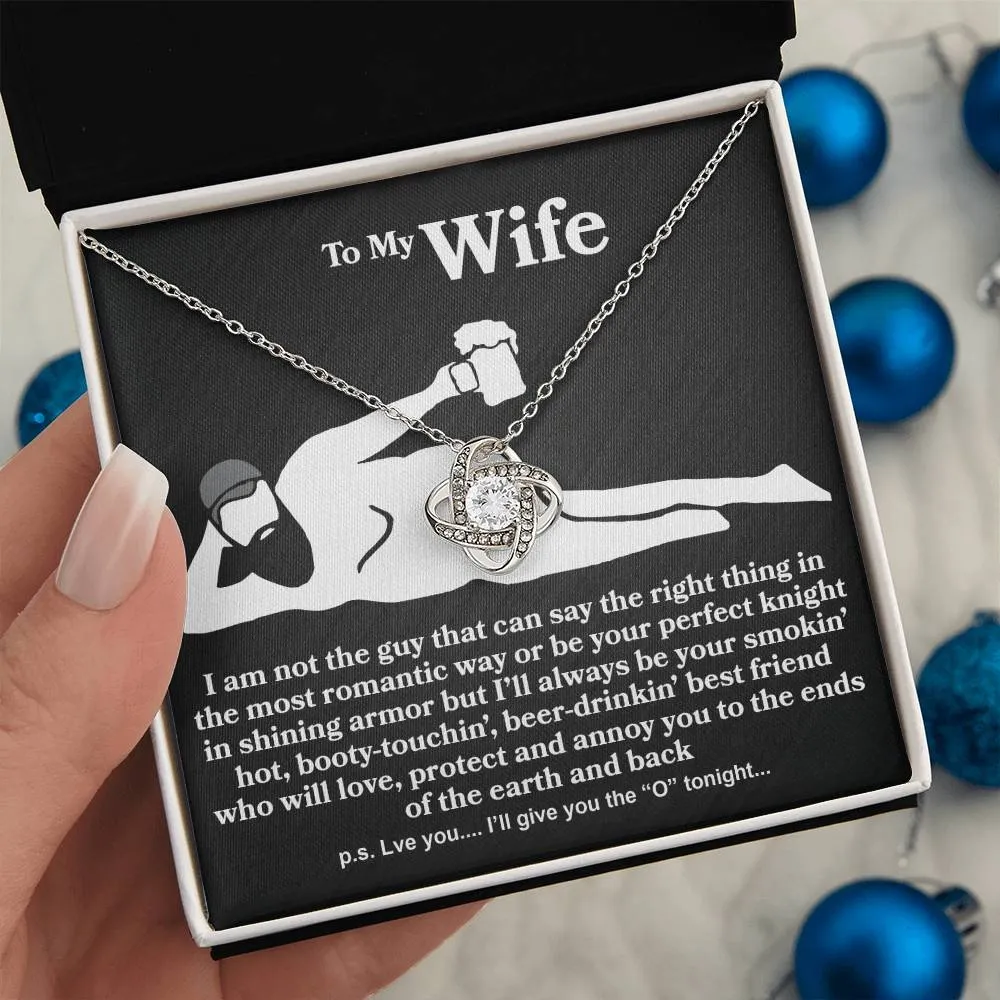 I Am Not The Guy - Love Knot Necklace