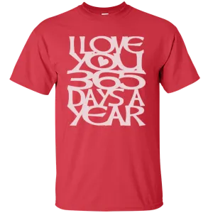 I Love You Happy Valentine's Day Big Wish Love Heart Friends Girlfriend Boyfriend Wife Husband Family Gift Unisex T-Shirt
