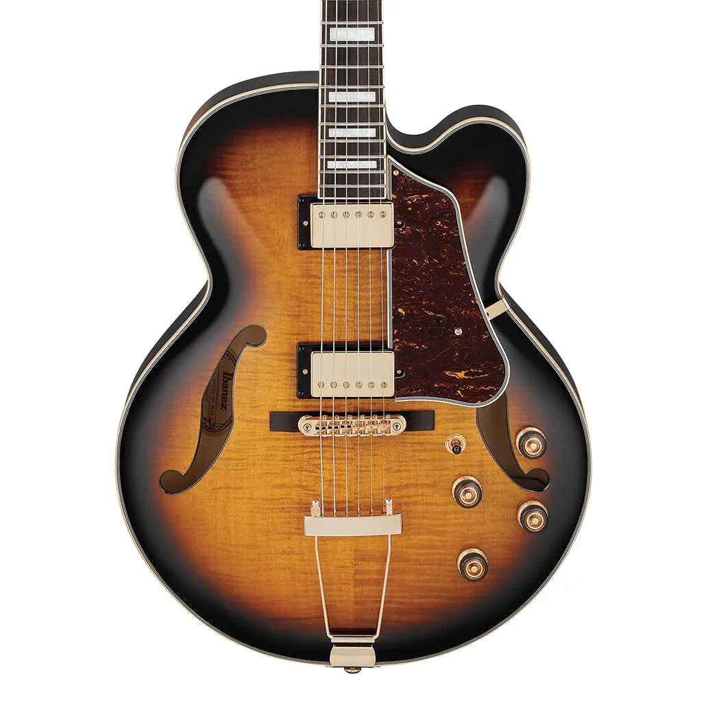Ibanez AF95FM Antique Yellow Sunburst Electric Guitar