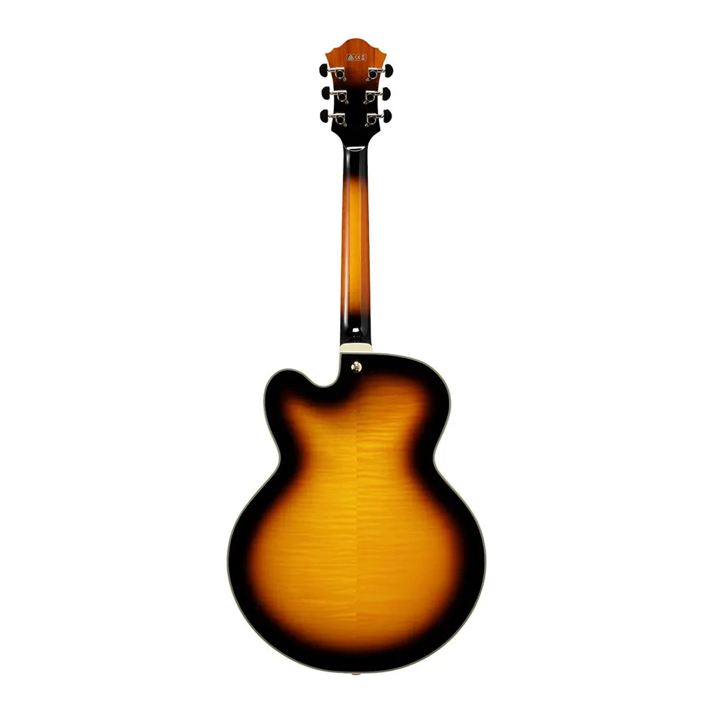Ibanez AF95FM Antique Yellow Sunburst Electric Guitar