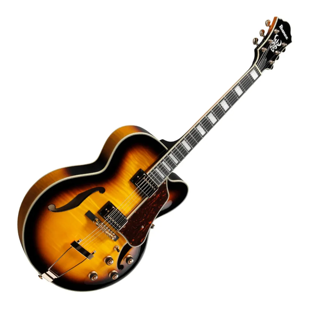 Ibanez AF95FM Antique Yellow Sunburst Electric Guitar