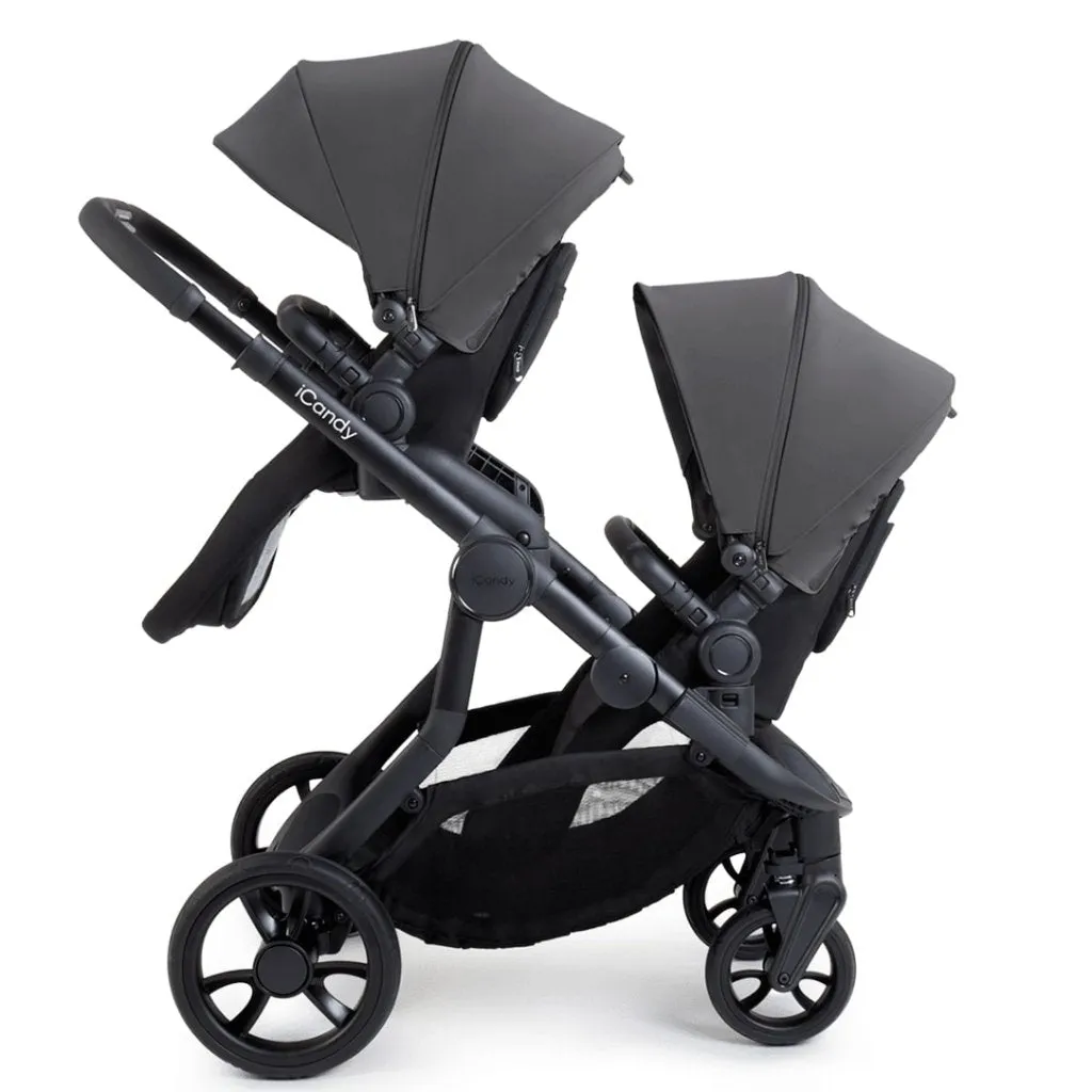 ICANDY Orange 4 Twin Travel system with Cocoon Car Seat - Fossil