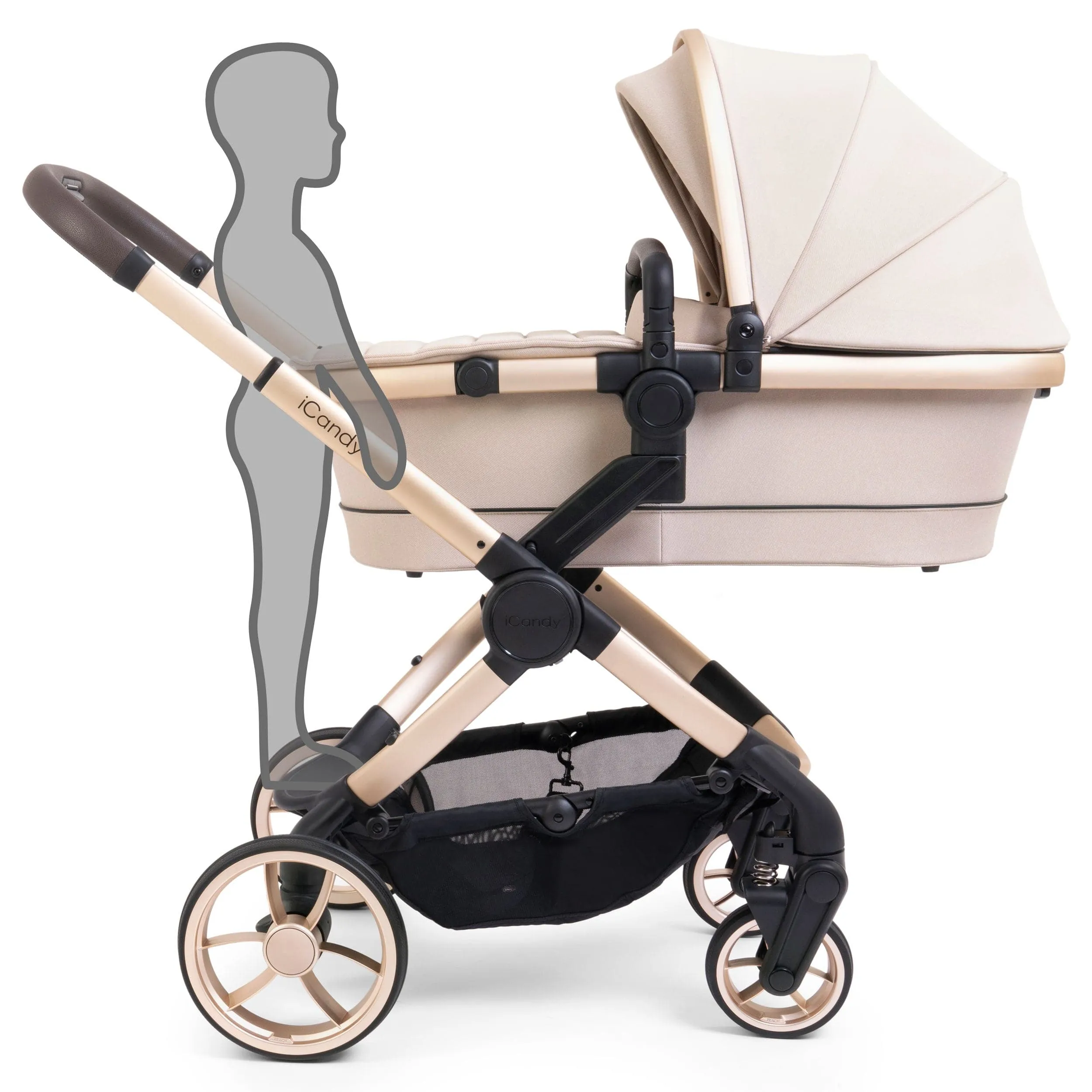 iCandy Peach 7 Complete Maxi-Cosi Bundle in Biscotti