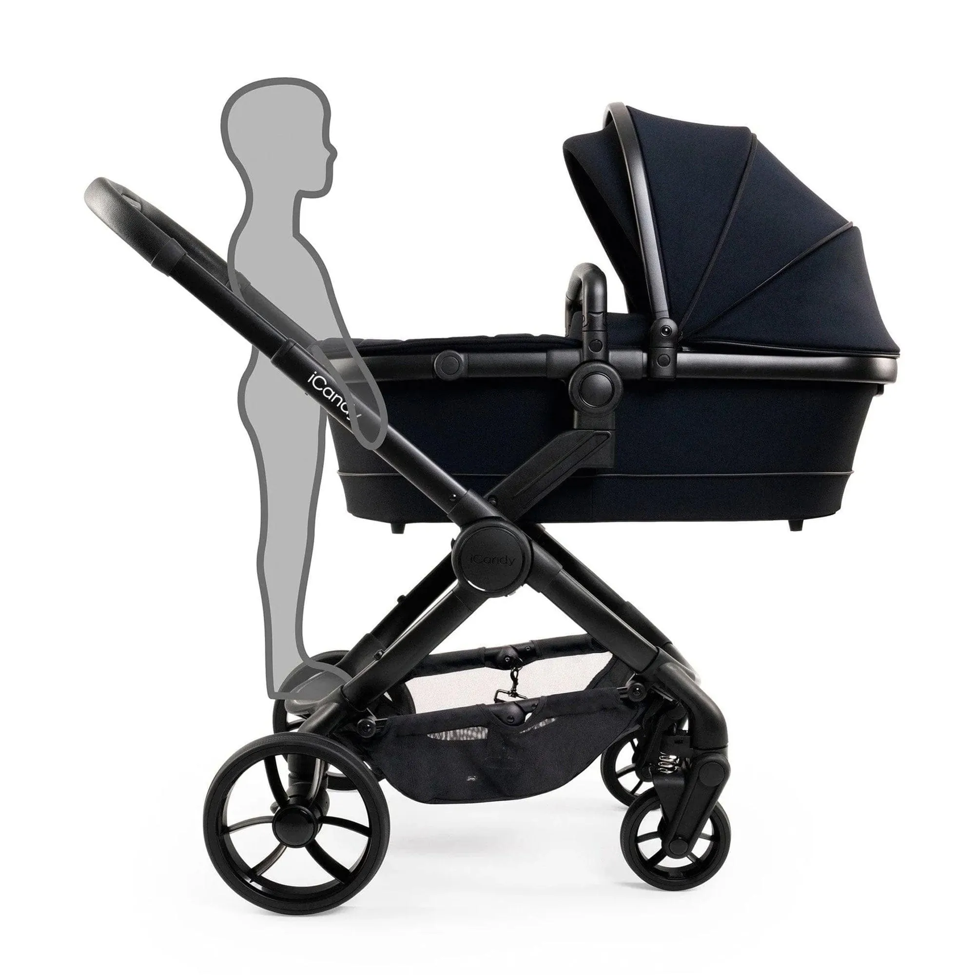 iCandy Peach 7 Maxi-Cosi Combo Set in Black