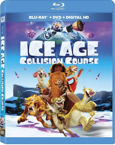 Ice Age: Collision Course Blu-ray   DVD   Digital HD 2-Disc Set (Free Shipping)