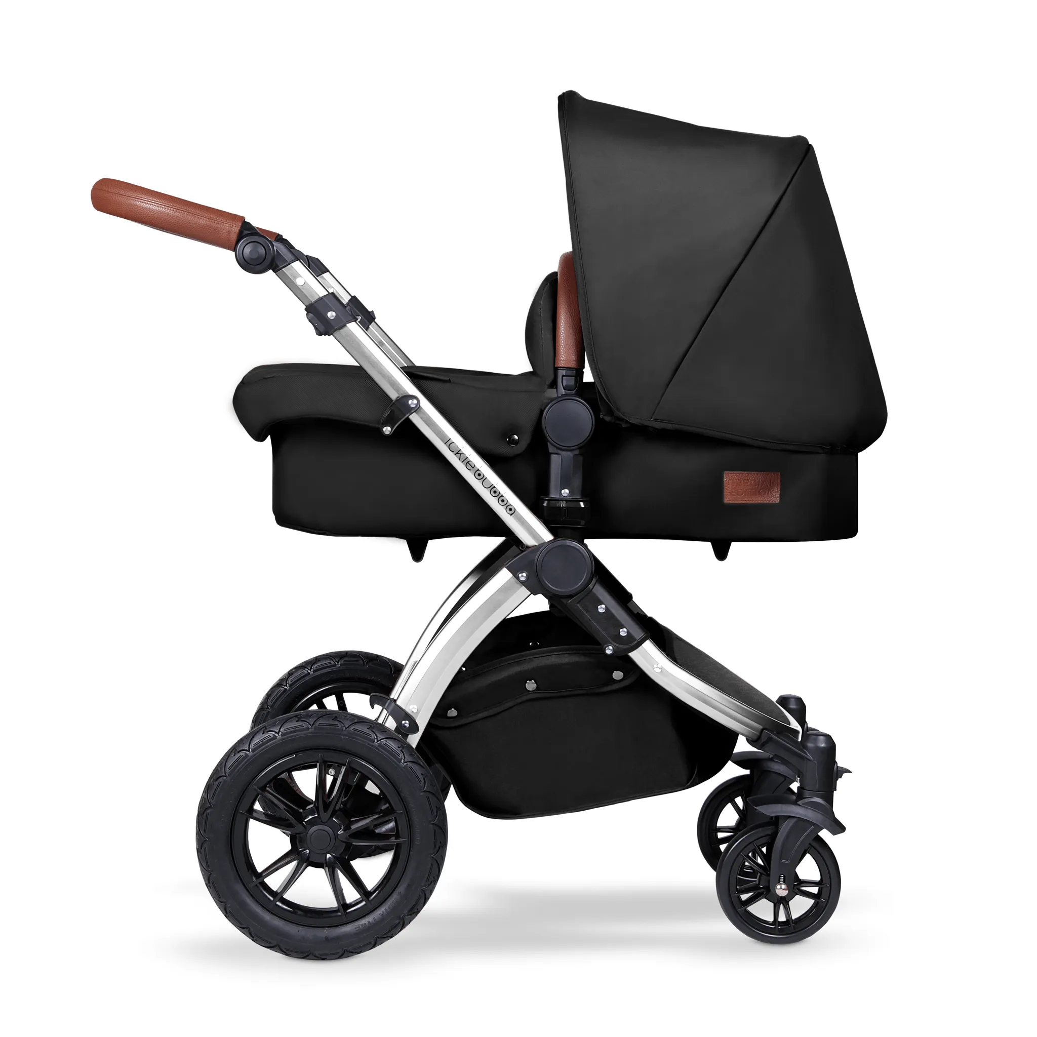 Ickle Bubba Stomp V4 2-in-1 Pushchair Chrome/Midnight