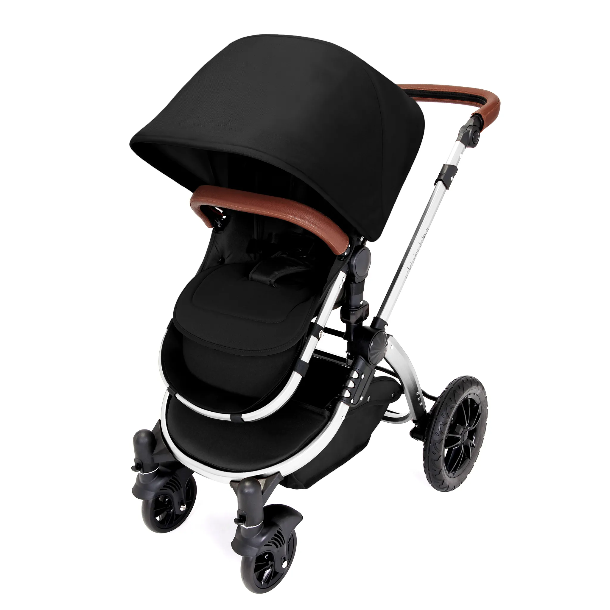 Ickle Bubba Stomp V4 2-in-1 Pushchair Chrome/Midnight