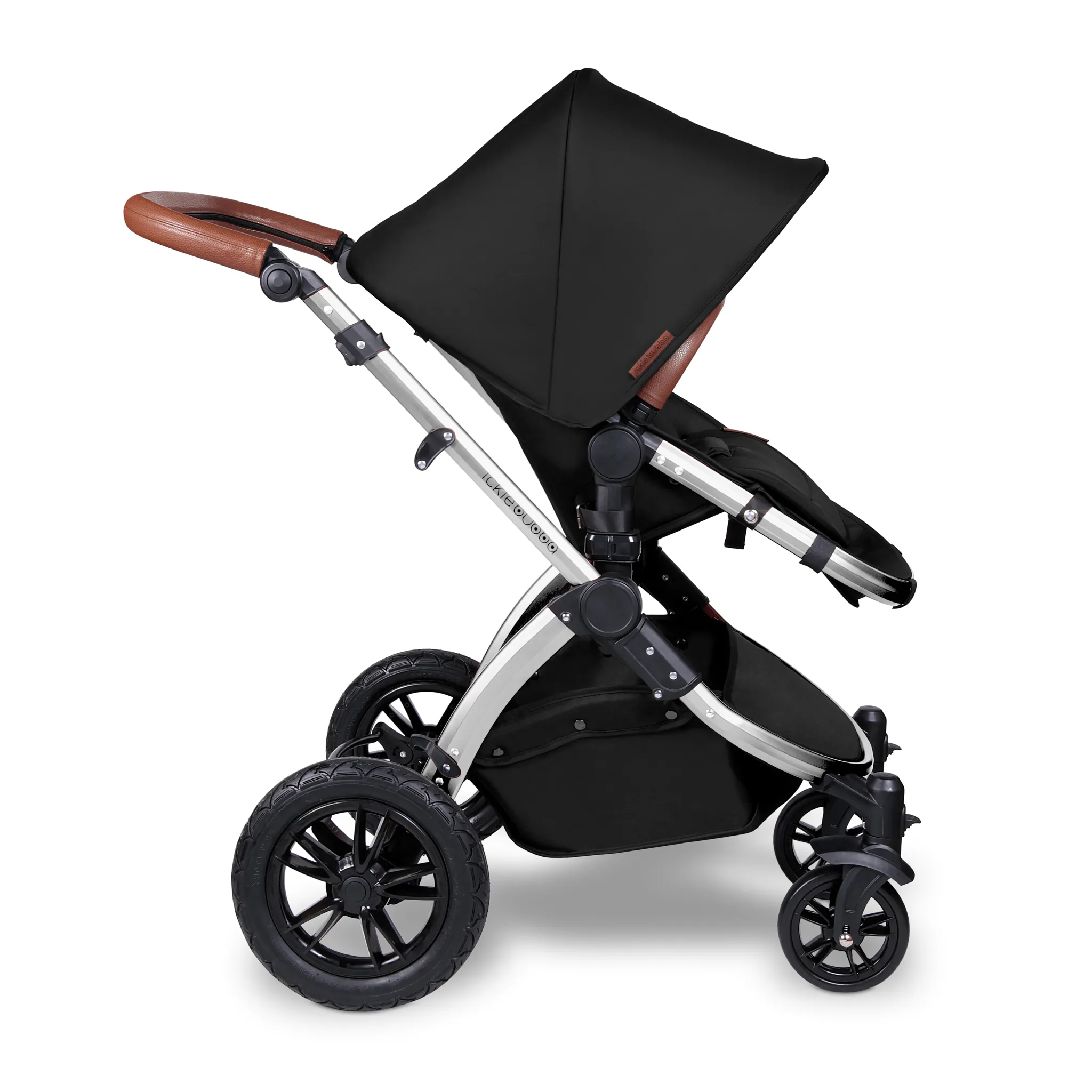 Ickle Bubba Stomp V4 2-in-1 Pushchair Chrome/Midnight