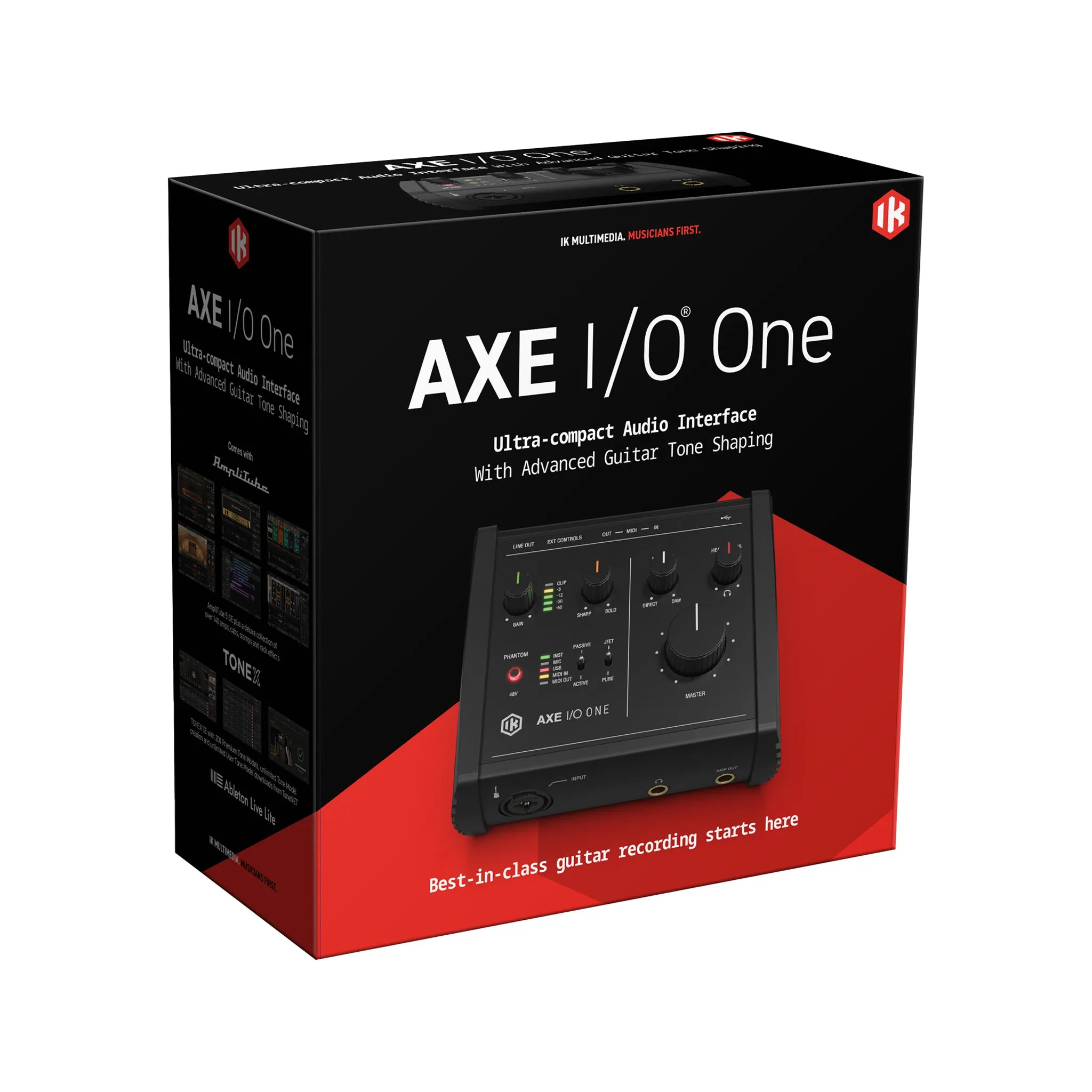 IK Multimedia AXE I/O ONE USB Guitar Audio Interface