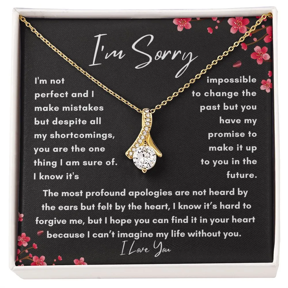 I'm Sorry I'm Not Perfect
