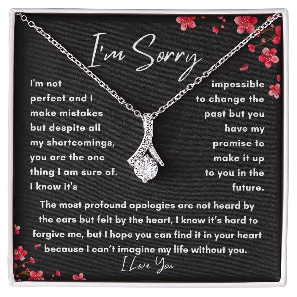 I'm Sorry I'm Not Perfect