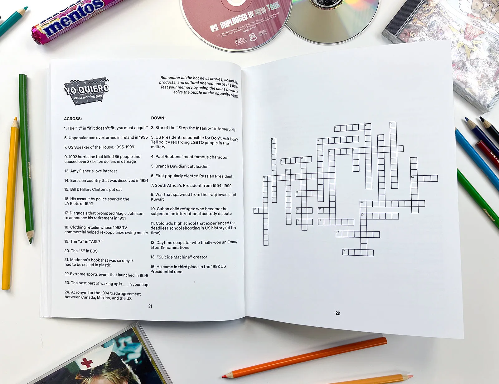 Imperfect Whatever! An Activity Book for 90s Kids