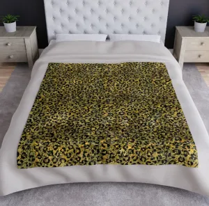 In the Wild Crushed Velvet Luxury Blanket - Embrace your Wild Side - Special Occasion Gift