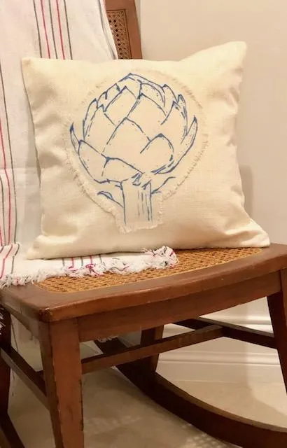 Indigo on White Shibori Throw Pillows