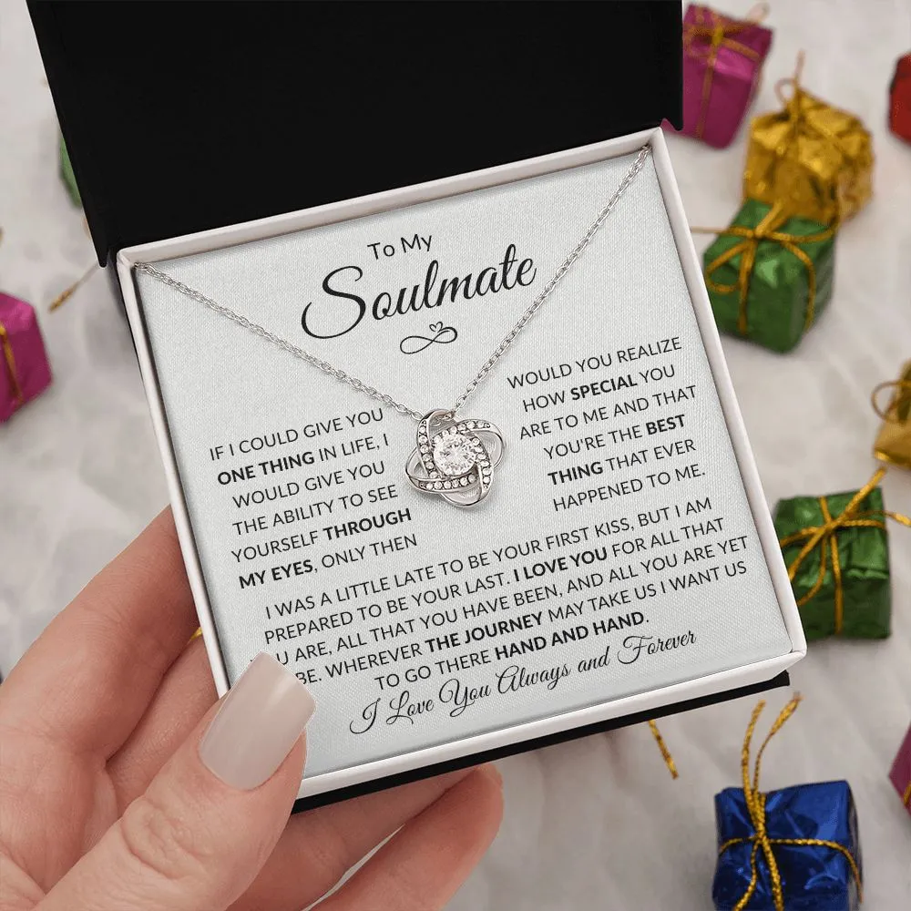 Infinity Necklace Represents Endless Love