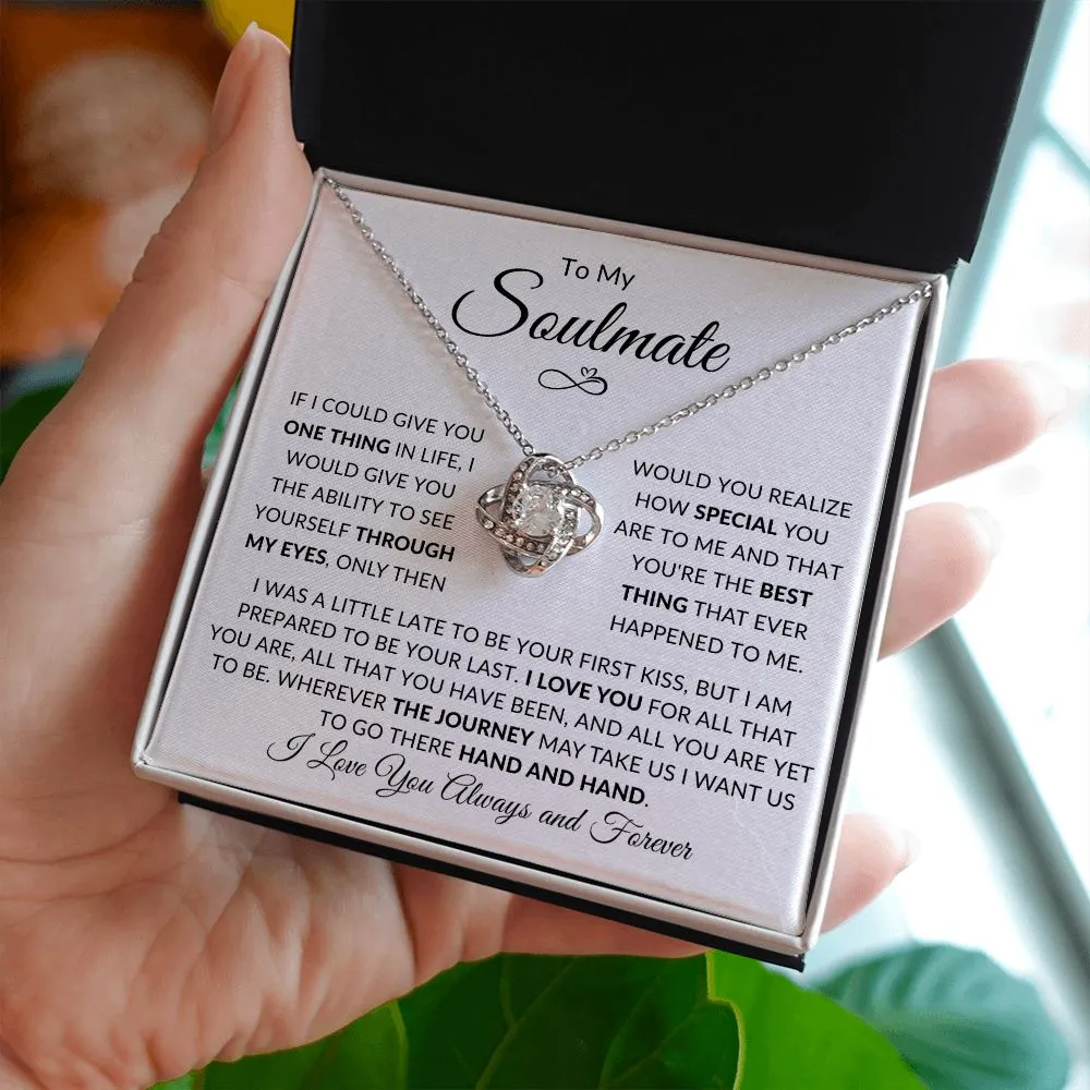 Infinity Necklace Represents Endless Love