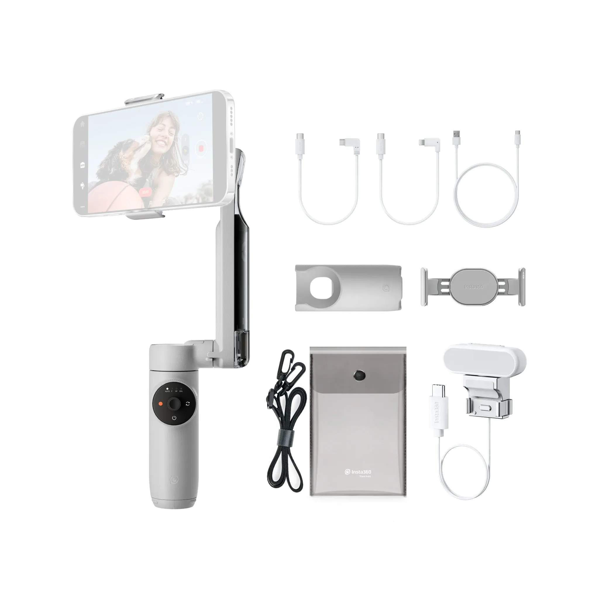 Insta360 Flow Creator Kit, Grey